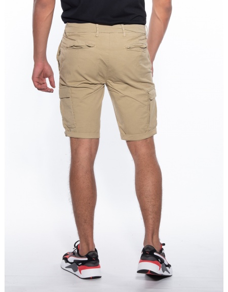 OVER-D Βερμούδα Cargo OM593BR Μπεζ OVER-D - 2