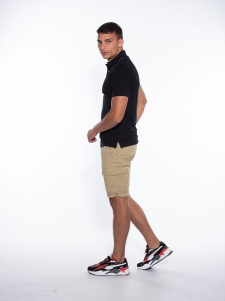 OVER-D Βερμούδα Cargo OM593BR Μπεζ OVER-D - 9