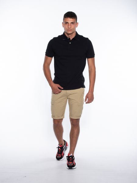 OVER-D Βερμούδα Cargo OM593BR Μπεζ OVER-D - 6