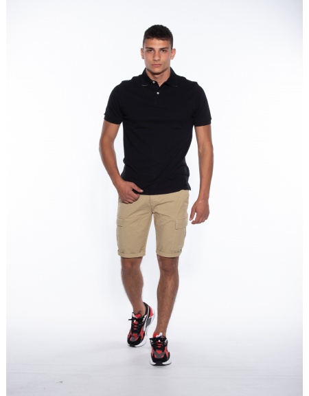 OVER-D Βερμούδα Cargo OM593BR Μπεζ OVER-D - 6