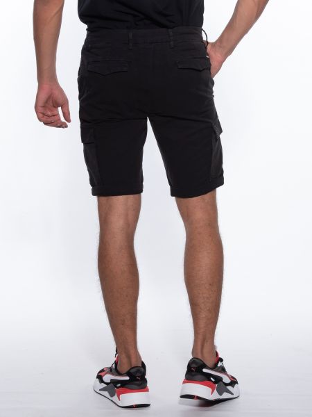 OVER-D Βερμούδα Cargo OM593BR Μαύρο OVER-D - 2