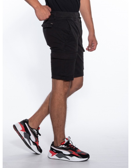 OVER-D Bermuda Cargo OM593BR Black OVER-D - 3