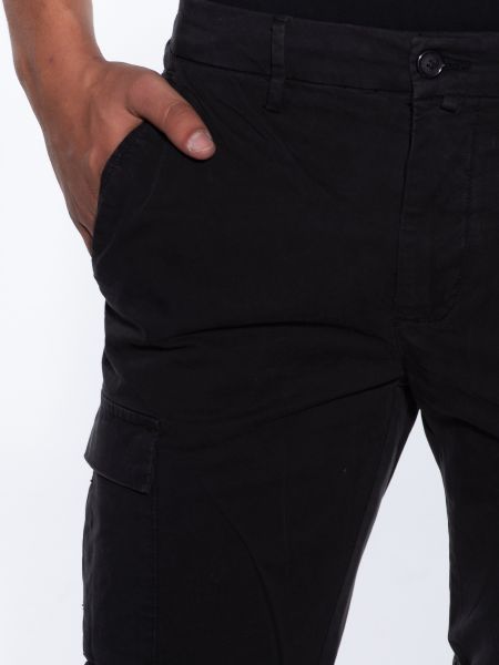 OVER-D Βερμούδα Cargo OM593BR Μαύρο OVER-D - 5