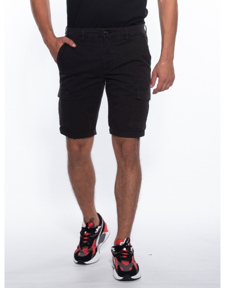 OVER-D Bermuda Cargo OM593BR Black OVER-D - 11