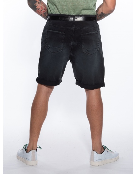 OVER-D Bermuda Jean OM688BR Black OVER-D - 2