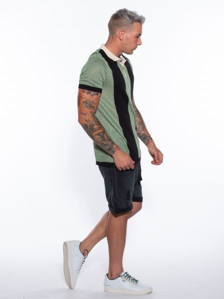 OVER-D Βερμούδα Jean OM688BR Μαύρο OVER-D - 9