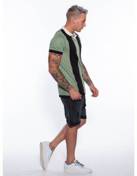 OVER-D Bermuda Jean OM688BR Black OVER-D - 9