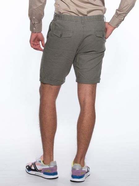 OVER-D Βερμούδα Chino OM624BR Λαδί OVER-D - 2