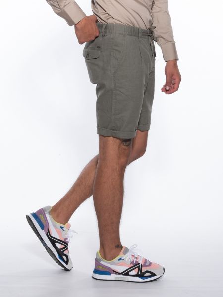 OVER-D Βερμούδα Chino OM624BR Λαδί OVER-D - 3