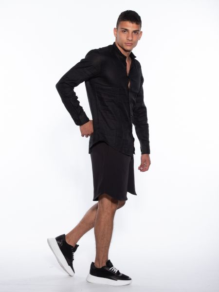 OVER-D Bermuda Chino OM827BR Black OVER-D - 8