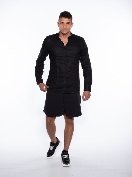 OVER-D Bermuda Chino OM827BR Black OVER-D - 6