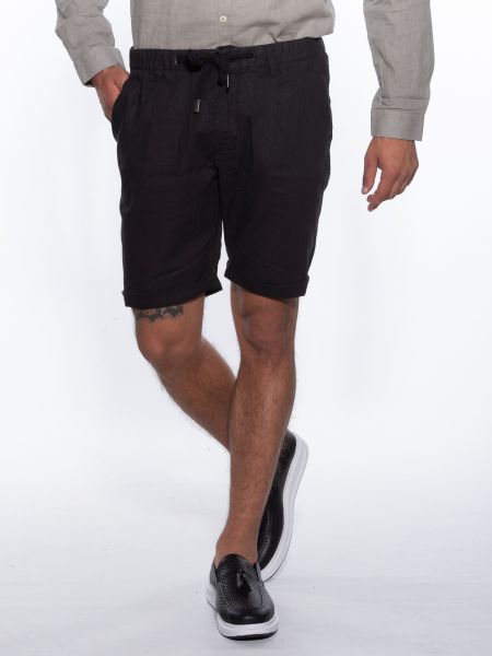 OVER-D Βερμούδα Chino OM624BR Μαύρο OVER-D - 1