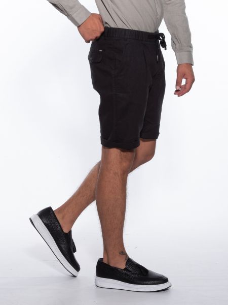 OVER-D Βερμούδα Chino OM624BR Μαύρο OVER-D - 3