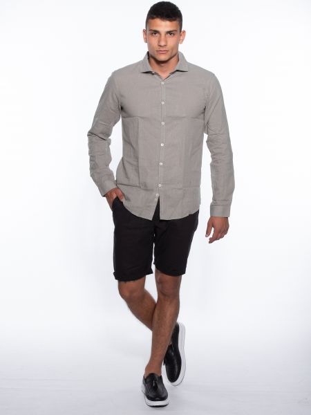 OVER-D Bermuda Chino OM624BR Black OVER-D - 6