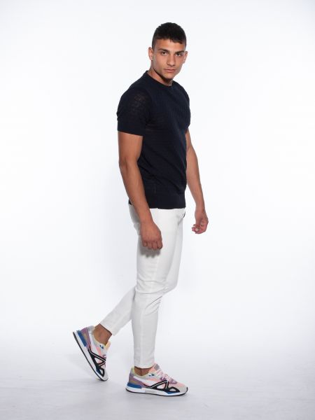 XAGON MAN JEAN UOXFOR pants White XAGON MAN - 8