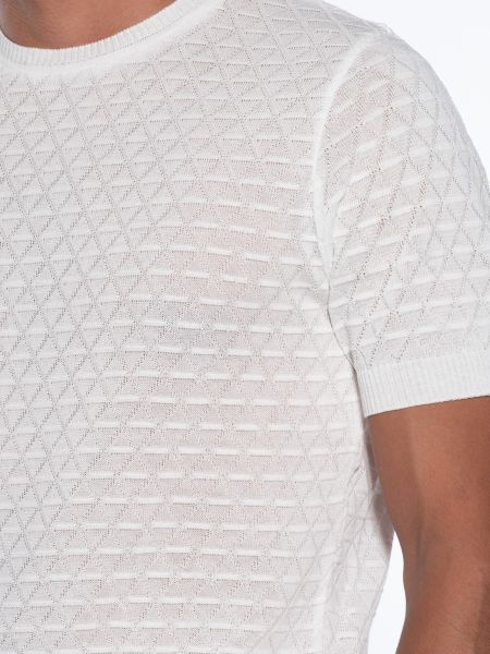 OVER-D T-shirt thread OM779MG Ecru OVER-D - 5