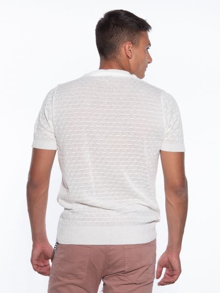 OVER-D T-shirt thread OM779MG Ecru OVER-D - 2