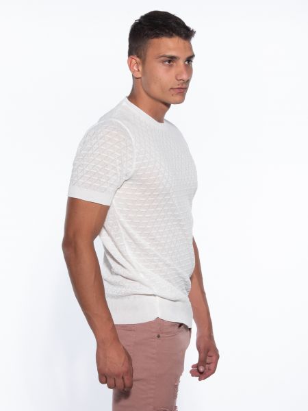 OVER-D T-shirt thread OM779MG Ecru OVER-D - 3