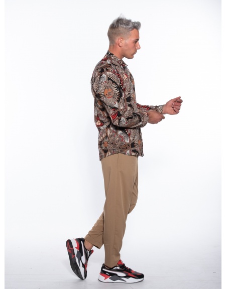 XAGON MAN Chino Παντελόνι ZPA301 Μπεζ XAGON MAN - 8