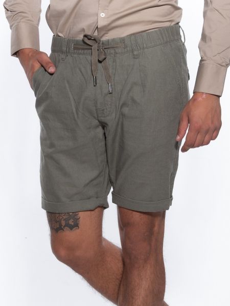 OVER-D Βερμούδα Chino OM624BR Λαδί OVER-D - 11