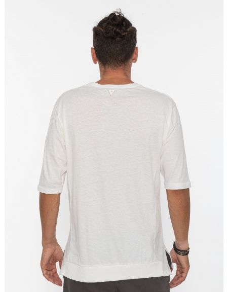 19 ATHENS T-shirt K21-1035 Λευκό NINETEEN - 2