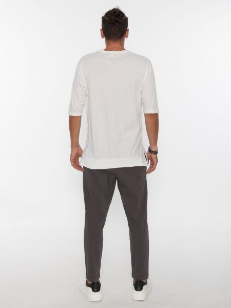 19 ATHENS T-shirt K21-1035 Λευκό NINETEEN - 7