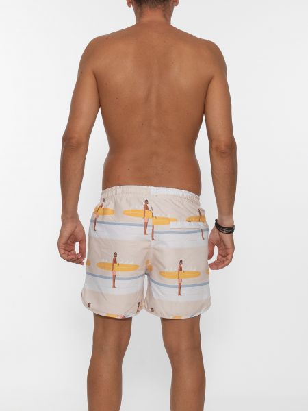 TAG Swimsuit SUB TMS21325 White - Beige TAG - 2