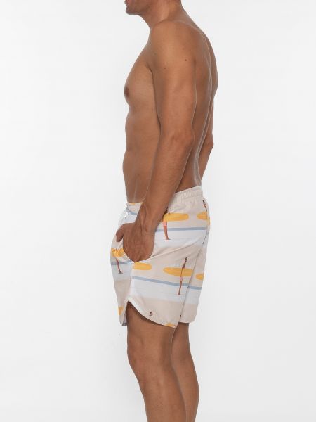 TAG Swimsuit SUB TMS21325 White - Beige TAG - 4