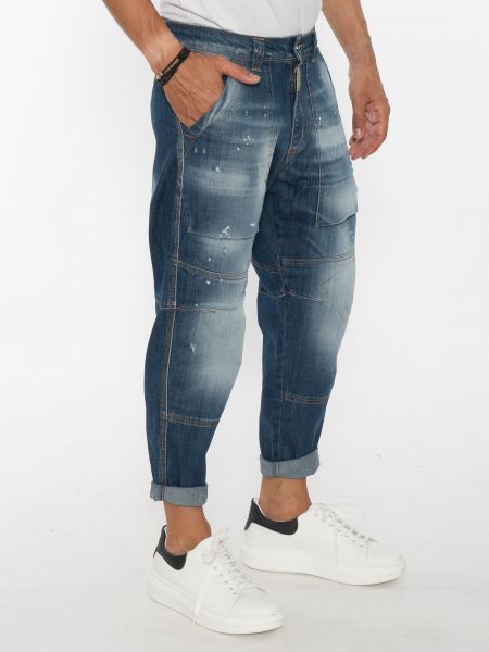 G2FIRENZE Jean Trousers KOMBATT Blue G2FIRENZE - 3