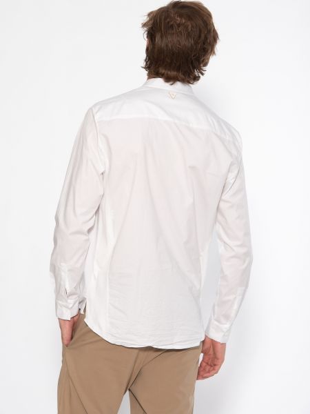 19 ATHENS Πουκάμισο mao X21-1001 Λευκό NINETEEN - 2