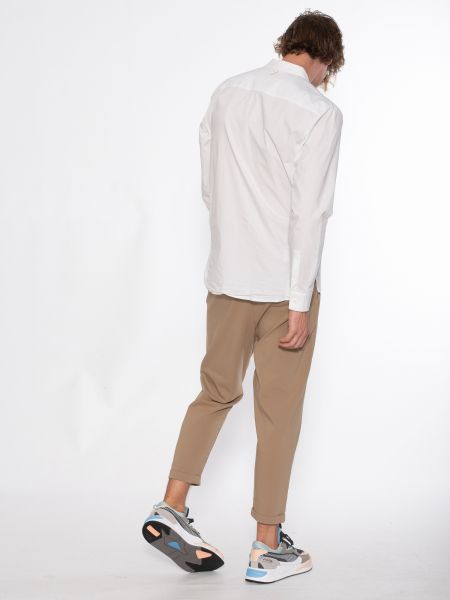 19 ATHENS Πουκάμισο mao X21-1001 Λευκό NINETEEN - 9