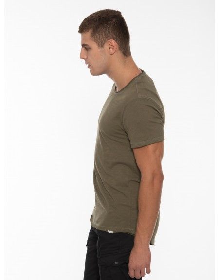 GABBA T-shirt Konrad Slub Tee P5353 Khaki GABBA - 5
