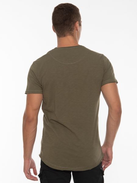 GABBA T-shirt Konrad Slub Tee P5353 Khaki GABBA - 2