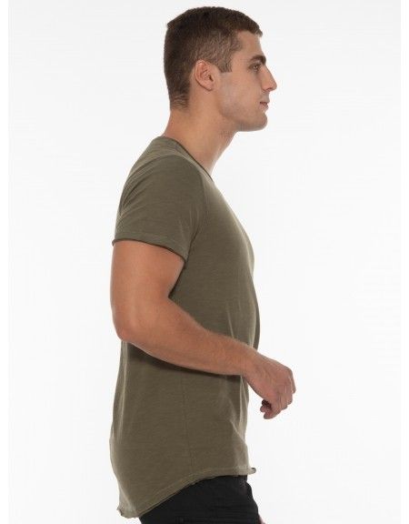GABBA T-shirt Konrad Slub Tee P5353 Khaki GABBA - 3