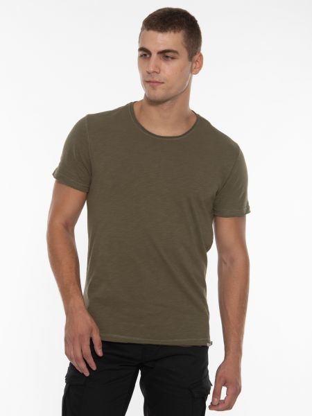 GABBA T-shirt Konrad Slub Tee P5353 Khaki GABBA - 12