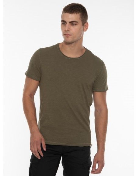 GABBA T-shirt Konrad Slub Tee P5353 Khaki GABBA - 12