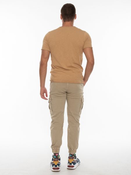 OVER-D T-shirt OT1F2W1T06 Μπεζ OVER-D - 9