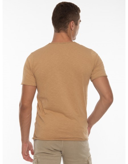 OVER-D T-shirt OT1F2W1T06 Μπεζ OVER-D - 2