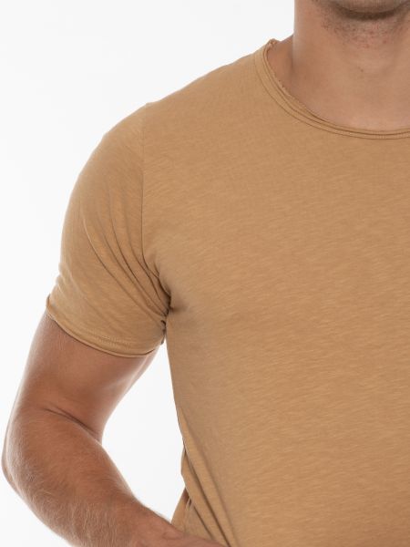 OVER-D T-shirt OT1F2W1T06 Μπεζ OVER-D - 6