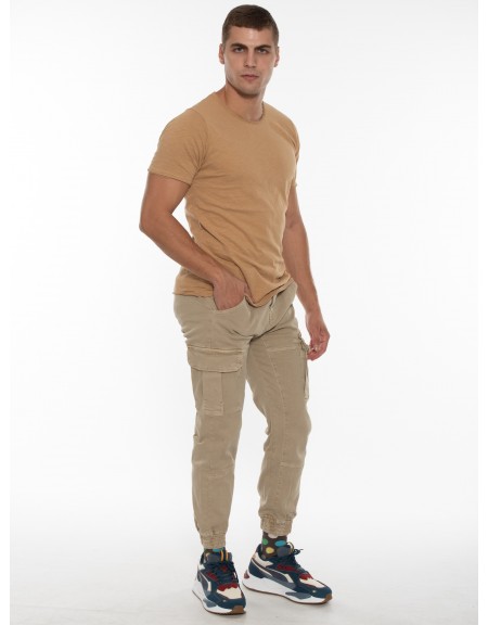 OVER-D T-shirt OT1F2W1T06 Μπεζ OVER-D - 8