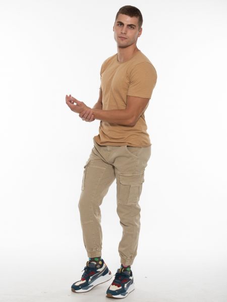 OVER-D T-shirt OT1F2W1T06 Beige OVER-D - 12