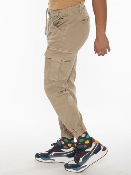 OVER-D Cargo Παντελόνι OT1F2W1P10 Μπεζ OVER-D - 5