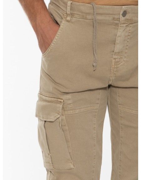 OVER-D Cargo Παντελόνι OT1F2W1P10 Μπεζ OVER-D - 6