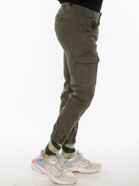 OVER-D Cargo Παντελόνι OT1F2W1P10 Χακί OVER-D - 3