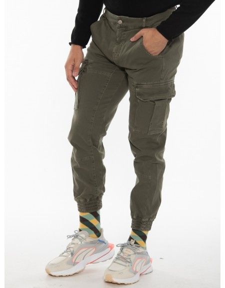 OVER-D Cargo Παντελόνι OT1F2W1P10 Χακί OVER-D - 4