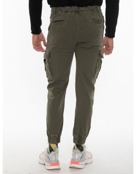 OVER-D Cargo Παντελόνι OT1F2W1P10 Χακί OVER-D - 2