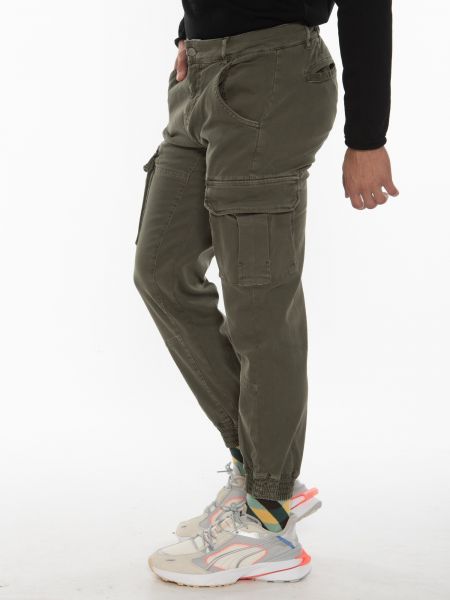 OVER-D Cargo Παντελόνι OT1F2W1P10 Χακί OVER-D - 5