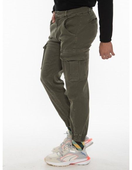 OVER-D Cargo Παντελόνι OT1F2W1P10 Χακί OVER-D - 5