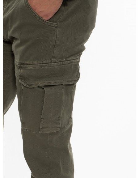 OVER-D Cargo Παντελόνι OT1F2W1P10 Χακί OVER-D - 7