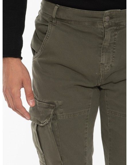 OVER-D Cargo Παντελόνι OT1F2W1P10 Χακί OVER-D - 6